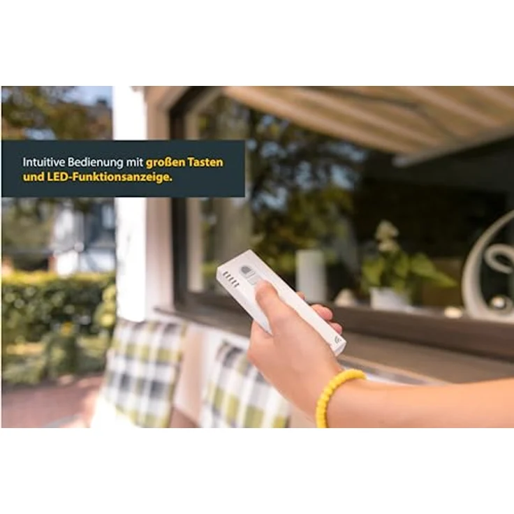 Smart Home Funk-Handsender 5 Kanal weiß – Bild 6