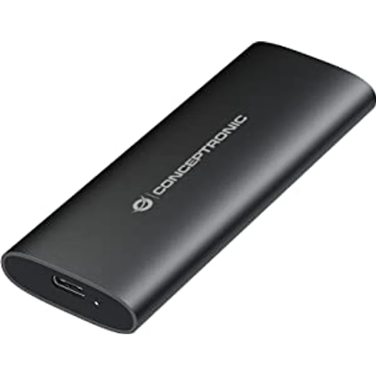 CONCEPTRONIC DANTE04B M.2 SATA/NVMe SSD-Gehäuse USB-C 3.2 Gen 2 – Bild 1