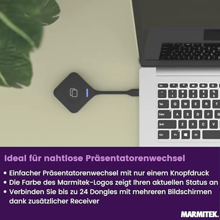 Marmitek 25008488, Router, Wi-Fi 5 (802.11ac), 4K unterstützt, Schwarz, mit externen Antennen und HDMI-Schnittstelle – Bild 3