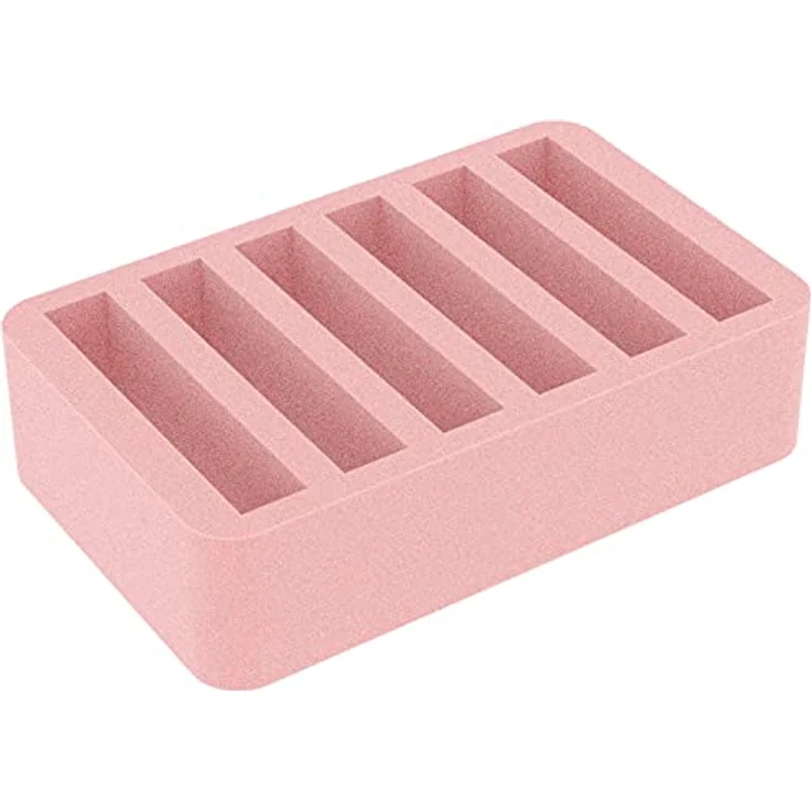 Feldherr ESD Schaumstoff-Set und Euro Box für 3,5 Zoll Festplatten, 6 Fächer, antistatisch, Made in Germany – Bild 5