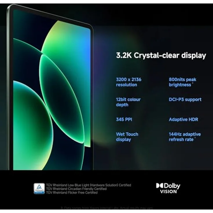 XIAOMI Pad 8, Tablet mit 128 GB Speicher, 11,2 Zoll Display, Gray – Bild 5