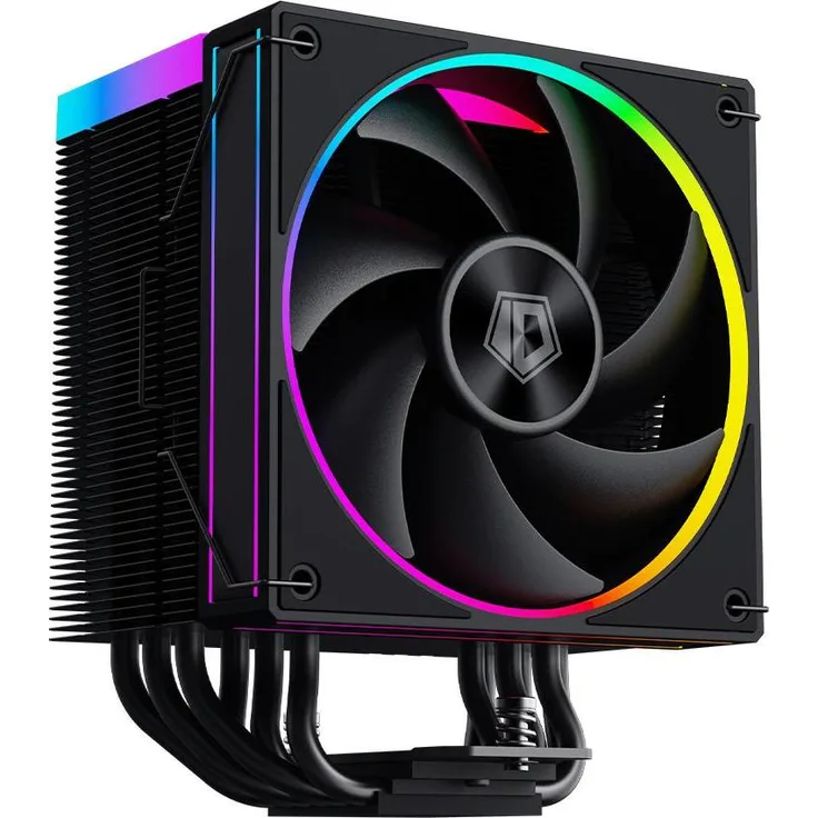 ID-Cooling FROZN A610, CPU Kühler mit 250W TDP, 120mm aRGB-Lüfter, Schwarz
