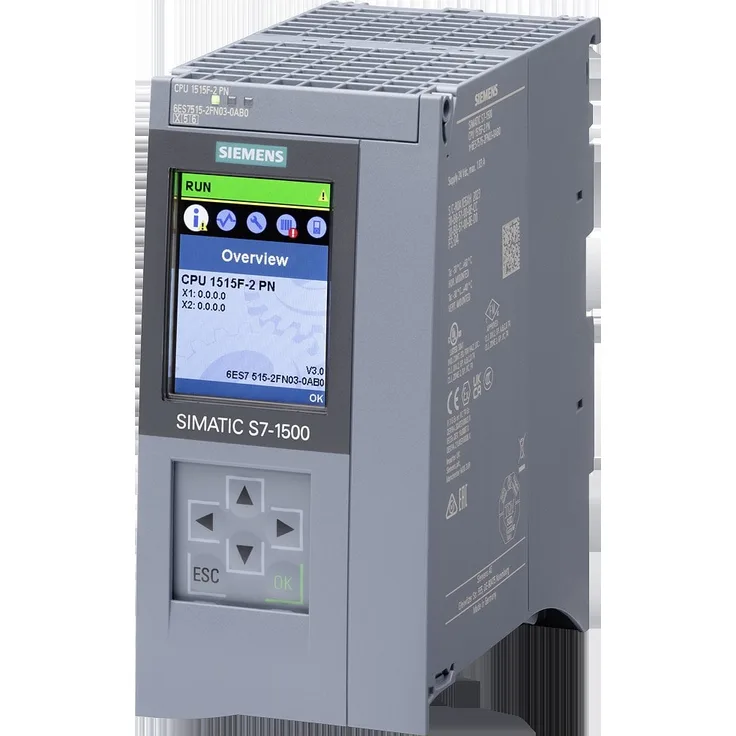 Siemens SIMATIC 6ES7515-2FN03-0AB0S7-1500 CPU 1515F-2PN 1,5MB+4,5MB Daten, Prozessor