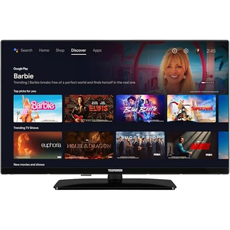 TELEFUNKEN QLED TV D32Q751X2CW, 32 Zoll Smart TV mit Full HD, HDR, Triple-Tuner, Android TV – Bild 2