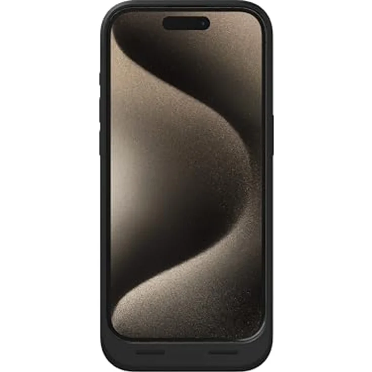 mophie Juice Pack, Smartphone Hülle mit 2.400mAh Akku und Fallschutz bis 1,8m für Apple iPhone 15 Pro, Schwarz – Bild 2