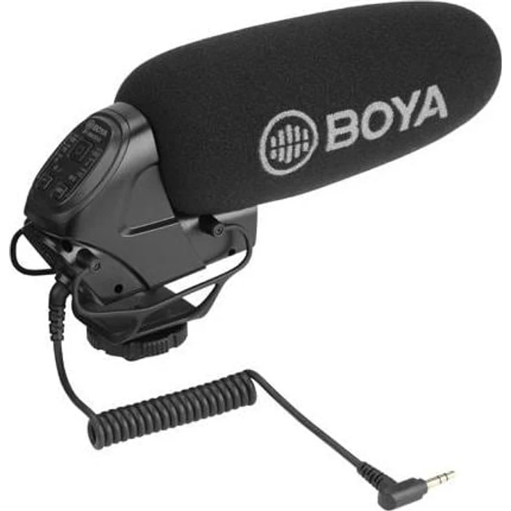 Boya BY-BM3032 Richtmikrofon Schwarz Digital Camcorder Mikrofon, ideal für Videografie – Bild 1
