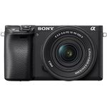 Sony Alpha 6400 | APS-C Spiegellose Kamera mit Sony 16-50mm Power-Zoom Objektiv | Schneller 0,02s Autofokus mit Augenerkennung für Mensch und Tier, 4K-Filmaufnahmen und neigbares Display für Vlogging