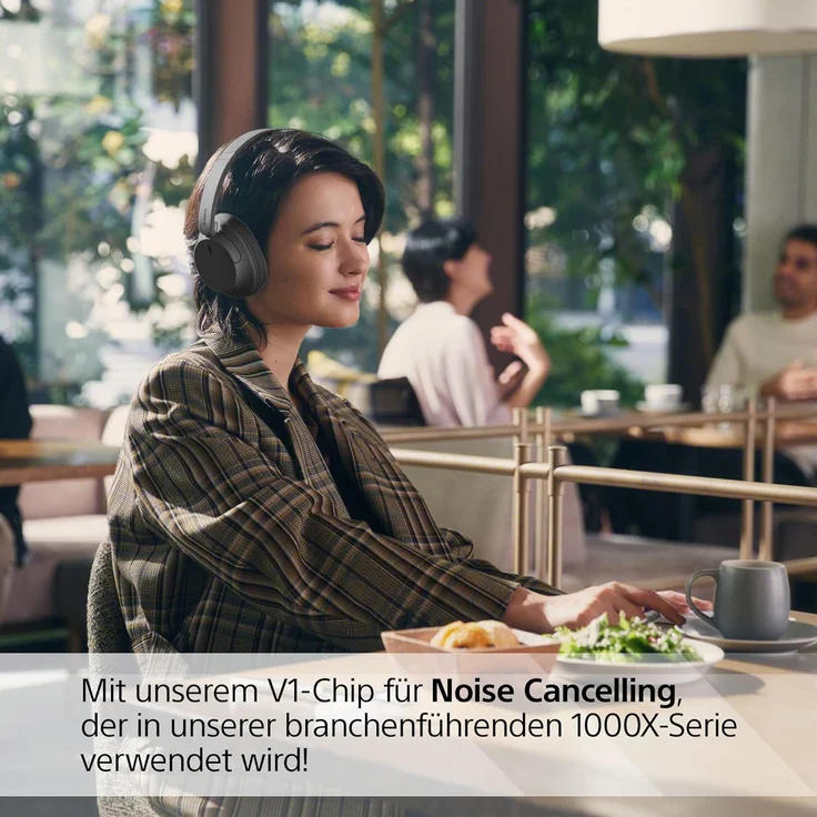 Sony WH-CH720N Over-Ear-Kopfhörer, Bluetooth, Mikrofon, Noise Cancelling, schwarz – Bild 4