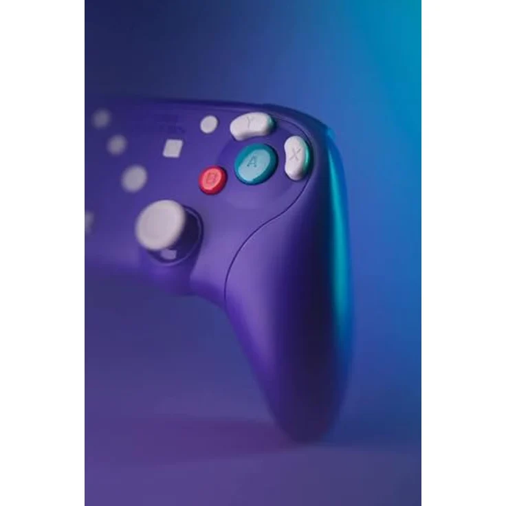 Retro Fighters BattlerGC 2.4G Controller, Ergonomischer kabelloser Gaming Controller für Switch und PC, violett, mit druckempfindlichen analogen Auslösern und mehr als 10 Stunden Akkulaufzeit – Bild 5