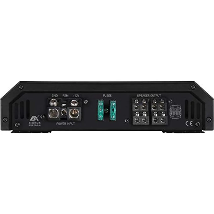 ESX ESX SIGNUM SXE100.4 4-Kanal Verstärker mit 4 x 65/100 Watt RMS, Aluminium Kühlkörper und Error Protection System – Bild 4