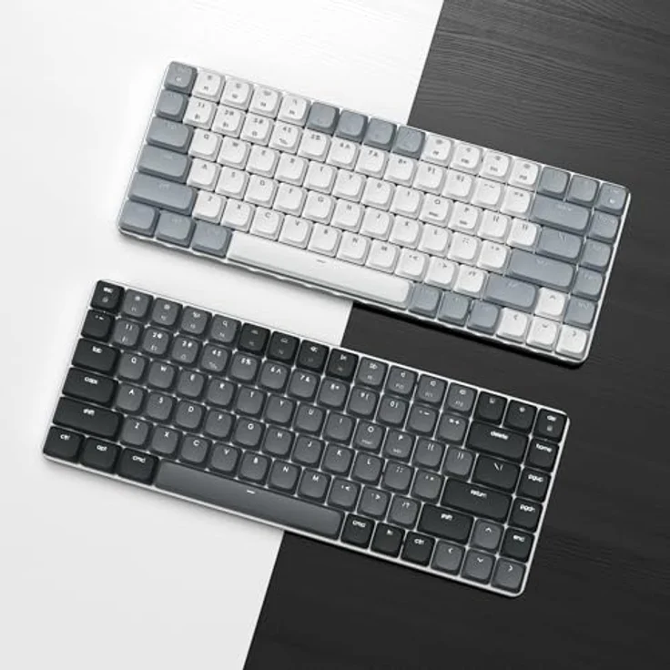 Satechi SM1 Mechanische BT MultiSync Tastatur Backlit (Eng. Int., Kabellos), Tastatur, Grau, Weiss – Bild 9