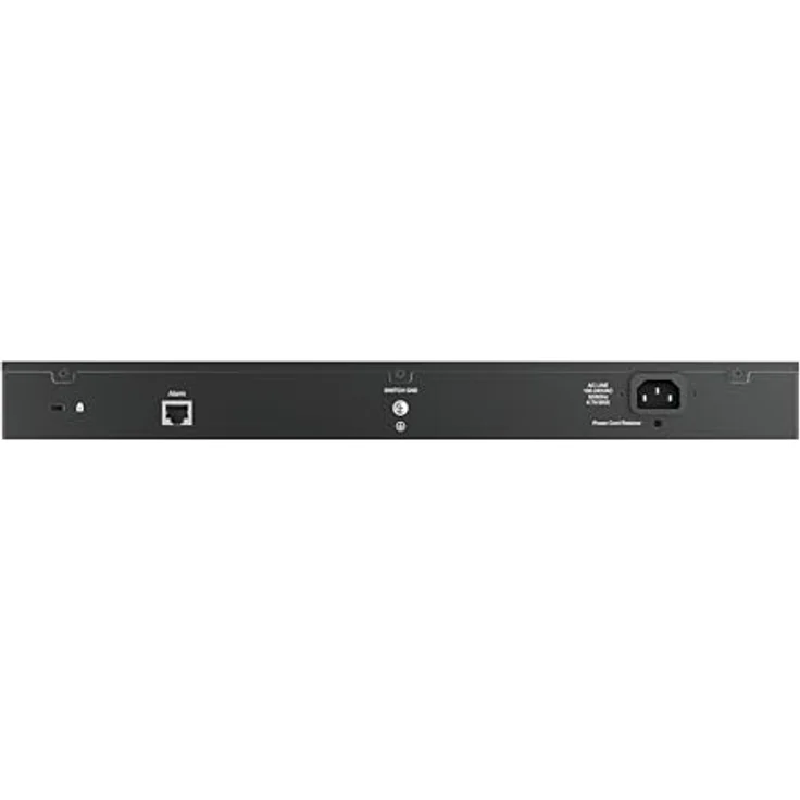 D-Link 28-Port Gigabit PoE+ Smart Surveillance Switch (24 x 1000BASE-T PoE+ and 4 x Combo SFP, 802.3af/at, 370W PoE Budget, bis zu 250 Meter Long Range PoE, VLAN, QoS, ERPS, ONVIF) – Bild 4