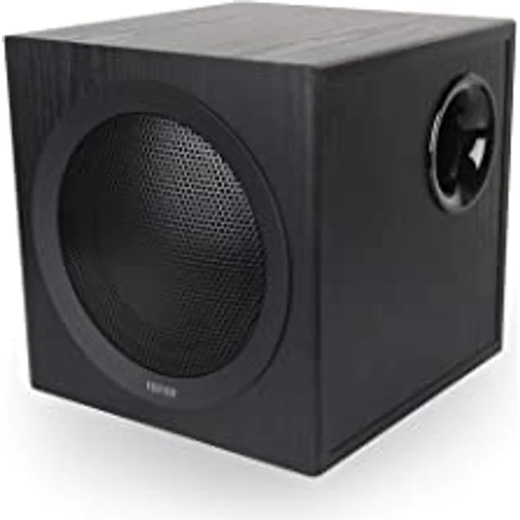 Edifier CX7 Aktives 2.1 Home-Entertainment-System mit Bluetooth V5.0, 21cm (8 Zoll) Subwoofer und Infrarot-Fernbedienung: Perfekt für TV, PC, Notebook etc., Schwarz - Preisvergleich – Bild 5