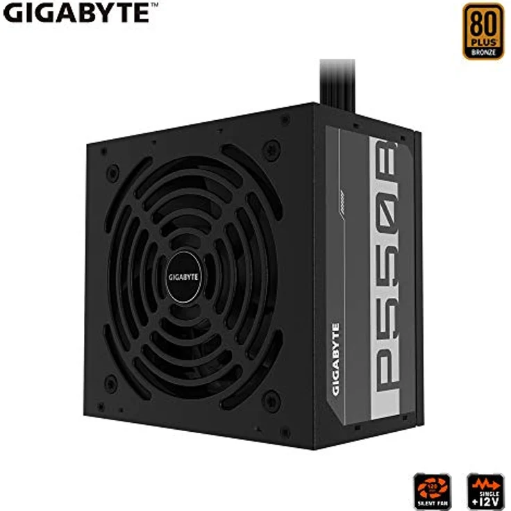 Gigabyte GP-P550B (80 Plus Bronze 500 W, leiser Lüfter, aktiver Stromschutz, 3 Jahre Garantie, Netzteil) – Bild 5