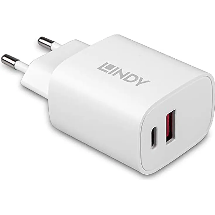 LINDY 73413 20W USB Typ A & C Charger, Kompaktes Ladegerät mit 2 Jahre Garantie - Preisvergleich