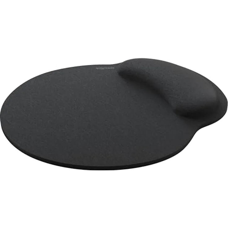 Speedlink VELLU Memory Foam Mousepad, ergonomisches Mauspad mit rutschfester Handauflage, schwarz