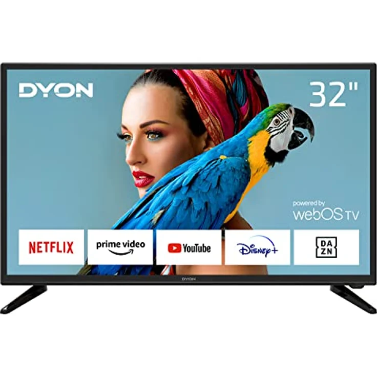 Dyon Smart 32 X-EOS 60 cm (24 Zoll) LED Smart TV (HD ready, kein HDR, Edge LED) HD-Triple-Tuner (Sat, Antenne, Kabel) Modelljahr 2021 Energieklasse F (DE-Modell) – Bild 2