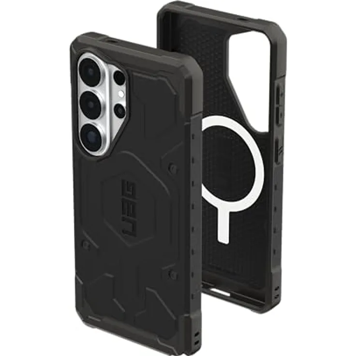 URBAN ARMOR GEAR Pathfinder MS Case für Samsung Galaxy S26 Ultra, sturzfest mit 5,5m Fallschutz, Magnetring, Wireless Charging kompatibel, schwarz