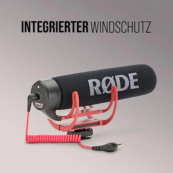 Rode VidMic Go VideoMic Go On-Kamera Mikrofon inkl. Rycote Lyre Halterung – Bild 3