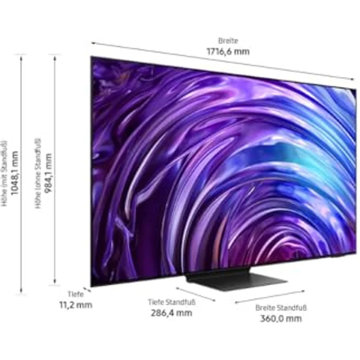 SAMSUNG GQ77S95D OLED TV (Flat, 77 Zoll / 195 cm, 4K, SMART TV, Tizen) – Bild 5