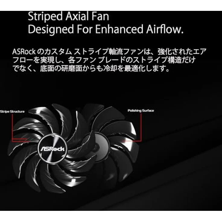 ASRock Intel ARC A580 A580 Grafikkarte A580 CL 8GO, autorisierter Händler, Intel Arc A580, Challenger 8 GB OC – Bild 4