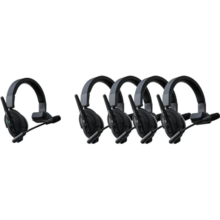 Accsoon Como, Headset-System mit 1 Host-Headset und 4 Remote-Headsets, ergonomisches Design, 400 Meter Reichweite, fortschrittliche Geräuschunterdrückung, 10+ Stunden Akkulaufzeit – Bild 1