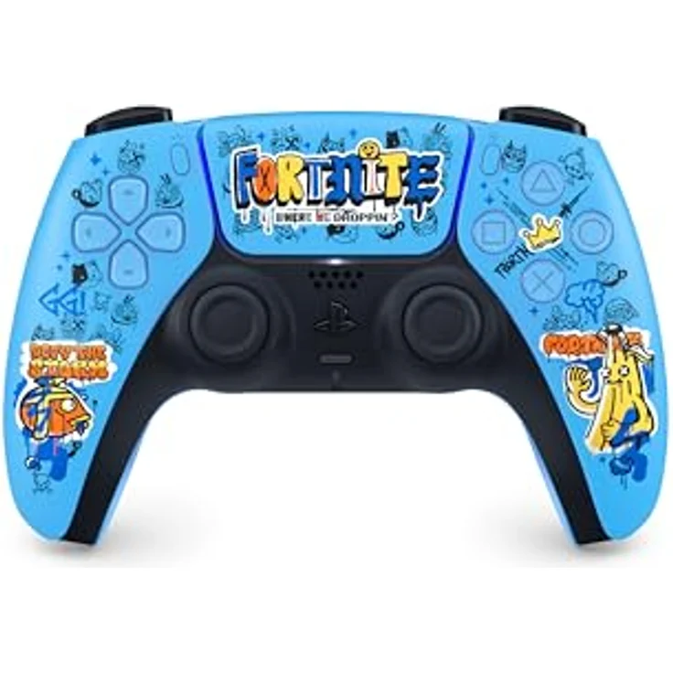 Playstation DualSense® Wireless-Controller – FORTNITE® Limited Edition, mit haptischem Feedback und dynamischen adaptiven Triggern, Farbe: bunt – Bild 1