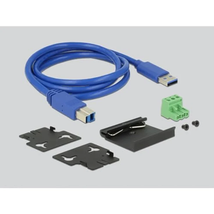 Delock 63309 Externer Industrie Hub 4 x USB 3 Typ-A mit 15 kV ESD Schutz – Bild 5