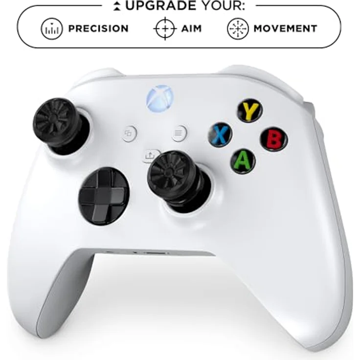 SteelSeries FPS Galaxy BLACK Kit XBX, Gaming Controller für Xbox Series X, Xbox One S und Xbox Series S, schwarz, ergonomisches Design mit analogen Schlägergriffen – Bild 5