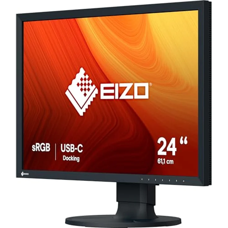 EIZO ColorEdge CS2400R, 24,1" IPS Monitor, 1920 x 1200 WUXGA, 60Hz, sRGB, Hardware-Kalibrierung, USB-C – Bild 3