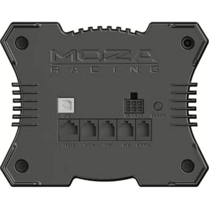 MOZA RACING R12 V2 Direct Drive Wheelbase (12 Nm), Lenkrad-Basis, Schwarz, kraftvolles Feedback, Aluminium-Konstruktion, kabellose Kommunikation – Bild 4