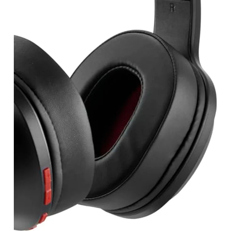 Hama Bluetooth-Kopfhörer Spirit Calypso II, Over-Ear, Bass Boost, faltbar, SW (NC, Kabellos), Rot, Schwarz – Bild 14