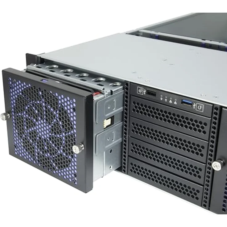 Inter-Tech 48.3cm IPC 3U-30765 3HE Server – Bild 5