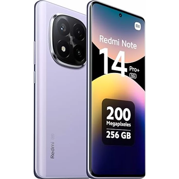 XIAOMI Redmi Note 14 Pro plus 5G, 256GB, Lavender Purple, Dual SIM, High-Performance Smartphone – Bild 2