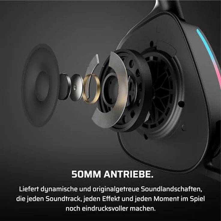 Corsair Void v2, Drahtloses Gaming-Headset mit Bluetooth, Dolby Atmos, 70 Stunden Akkulaufzeit, Duale Wireless – Kohlenstoff – Bild 5