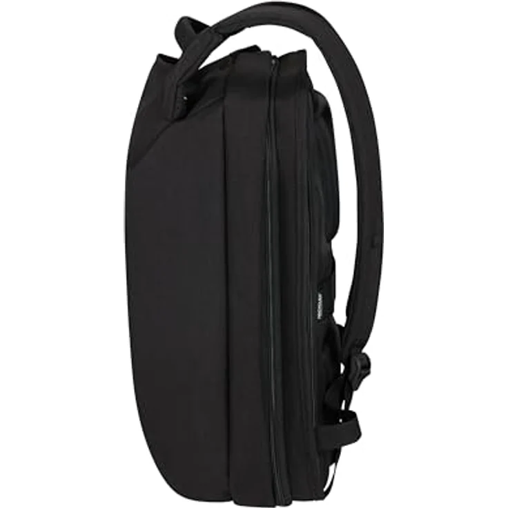 Samsonite Securipak - Reise-Rucksack erweiterbar 15.6 Zoll, 45 cm, 25.5/30 L, Schwarz (Black Steel) – Bild 3
