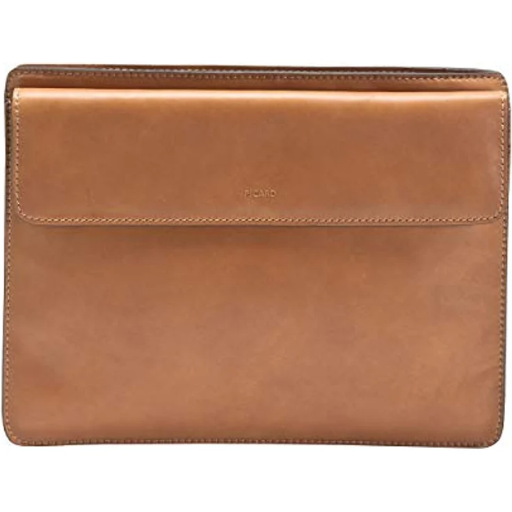 Picard Toscana Collegemappe, 100% Leder, 35 cm x 4.5 cm x 27 cm, braun – Bild 5