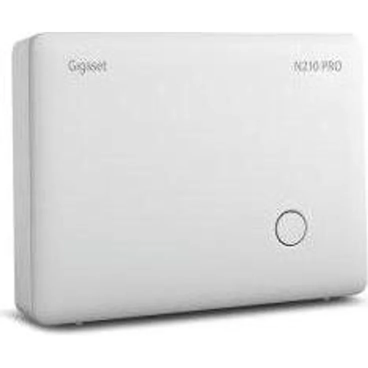 Gigaset N210 Pro DECT Basis, vielseitige DECT-Basisstation für bis zu 6 Mobilteile, weiß