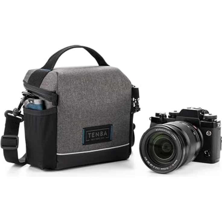 Tenba Skyline V2 Schultertasche 7 - Grau, leichte Kameratasche mit Platz für Kamera und Objektive, 30,48 x 31,75 x 25,4 cm – Bild 2