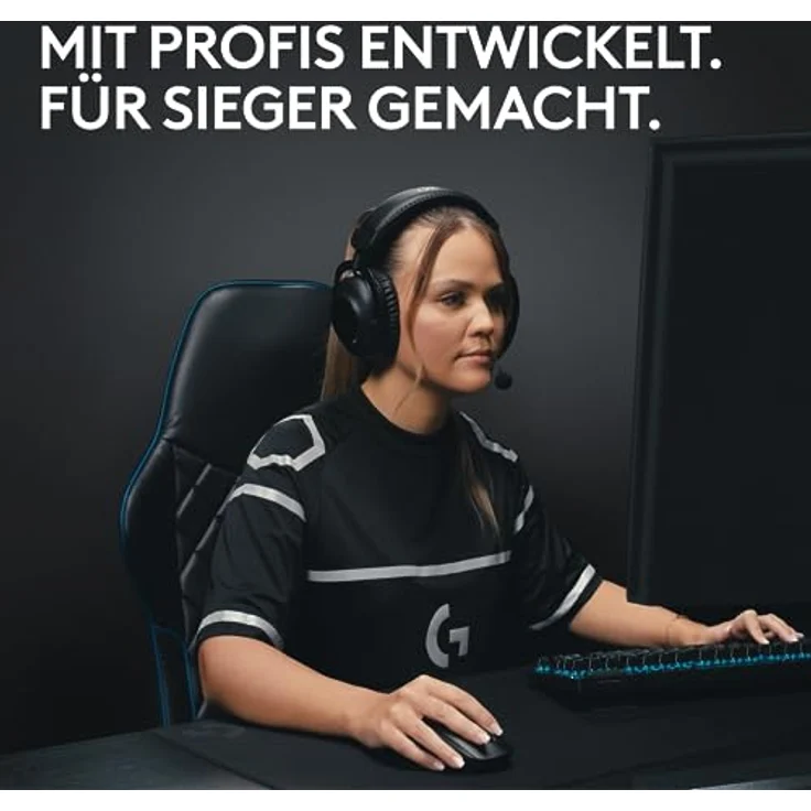 Logitech G PRO X Superlight 2 Lightspeed Kabellose Gaming-Maus, Lightweight, LIGHTFORCE Hybrid-Schalter, Hero 2 Sensor, 32.00DPI, 5 programmierbare Tasten, USB-C-Ladung, PC & Mac - Weiß – Bild 2