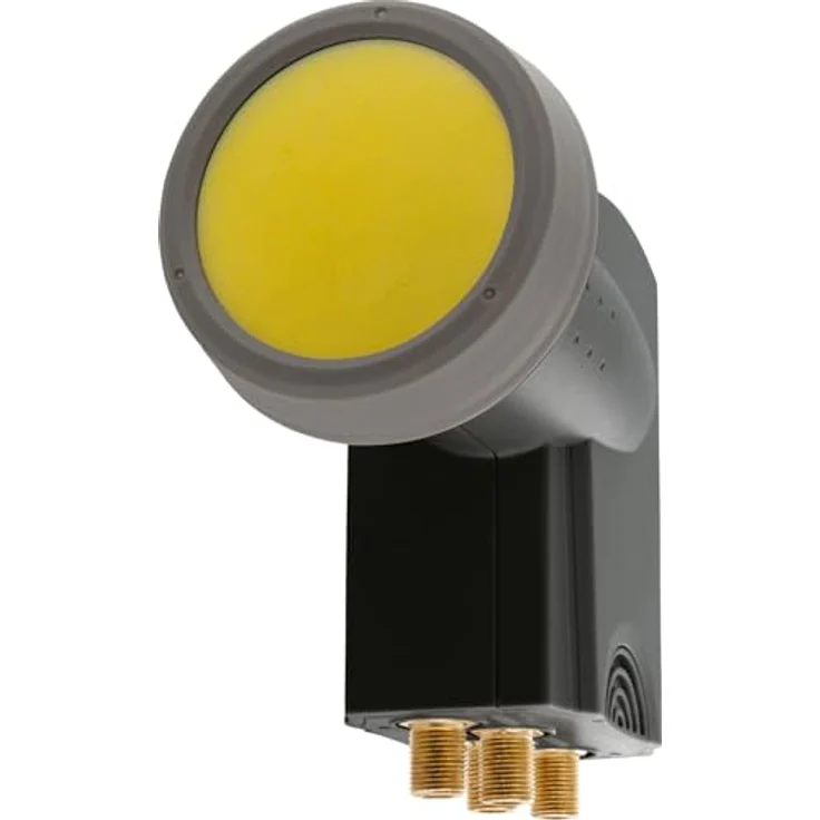 SCHWAIGER 371 Quad LNB, Low Noise Blockconverter mit Sun Protect Technologie, hitzebeständig, anthrazit – Bild 5