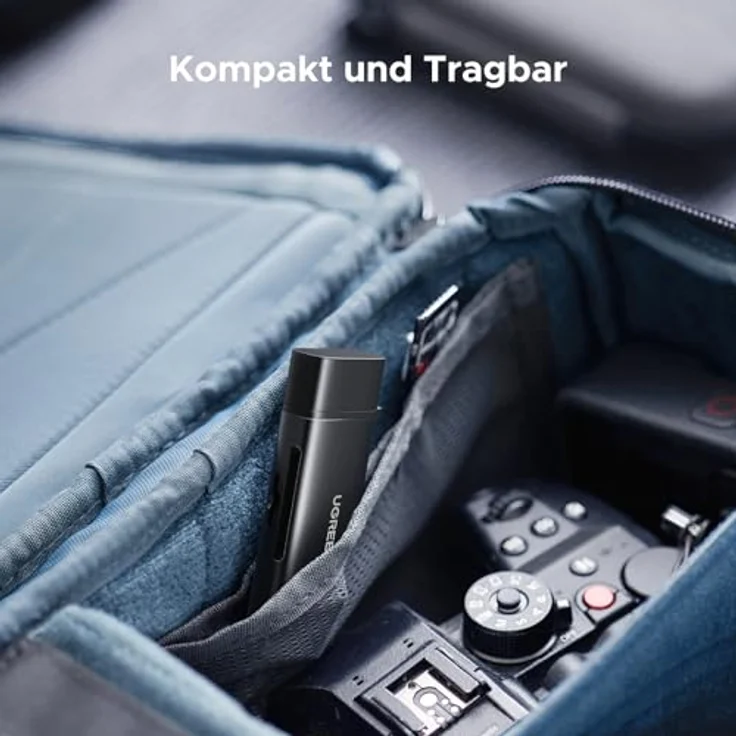 UGREEN 2in1 USB-C / USB-A SD 4.0 UHS-II Card Reader, kompakter Kartenleser mit Lesegeschwindigkeiten bis zu 312 MB/s, schwarz – Bild 8