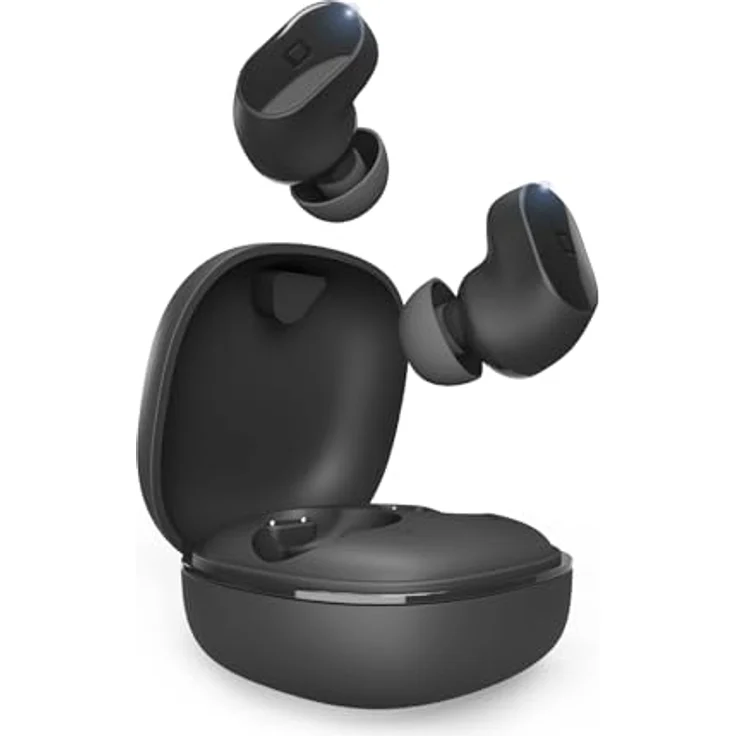 SBS Twin-Buddy In-Ear Schwarz TWS-BT-Headset IPX4 (4 h, Kabellos) - Spritzwassergeschützt, Ohrstöpsel, Schwarz – Bild 1