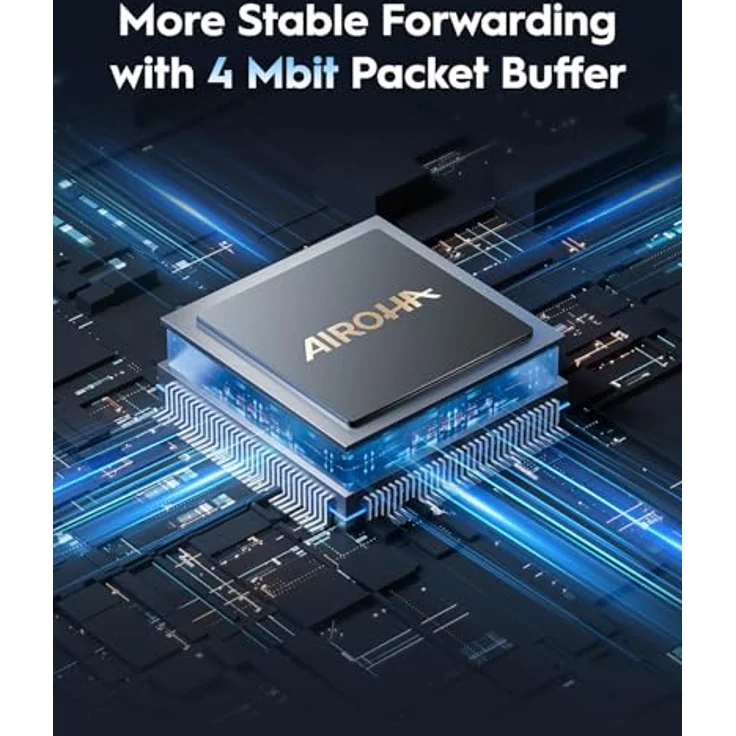 Cudy GS1024L, 24-Port Gigabit Ethernet Switch, Plug & Play, Geschirmte Ports, Robustes Metall, Desktop/Rackmount, 19 Zoll – Bild 2