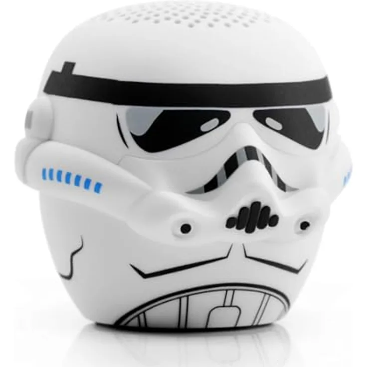 Bitty Boomers Stormtrooper, Bluetooth Lautsprecher mit 4 Stunden Akkulaufzeit, Netzbetrieb, Schwarz, Blau, Weiß