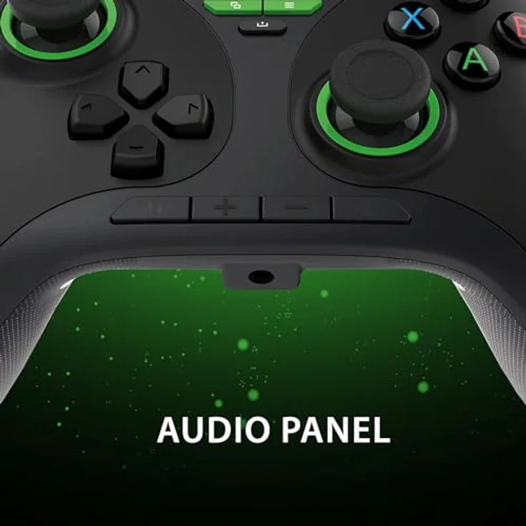 Snakebyte GAMEPAD PRO X - schwarz - Offiziell lizensierter, kabelgebundener Xbox & PC Controller |volle Präzision durch Hall-Effect Sensoren | Audio-Panel | belegbare Zusatztasten | Trigger-Stops – Bild 5