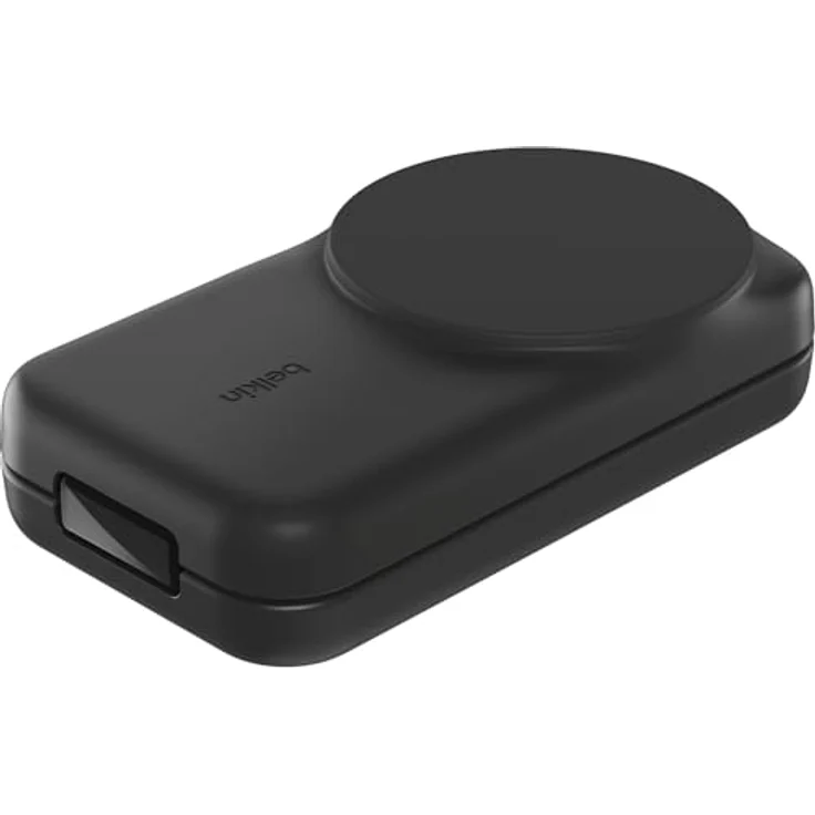Belkin UltraCharge 3 in 1 Ladestation, induktives Ladegerät für iPhone 16, Apple Watch und AirPods, MagSafe kompatibel, 25W, mit 45-W-Adapter – Schwarz – Bild 2