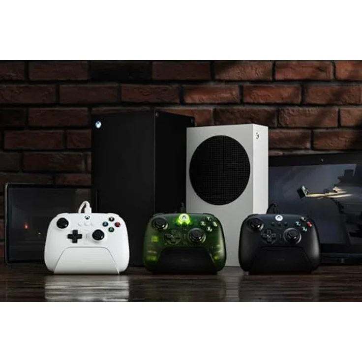 8bitdo Ultimate 3-Mode Controller 81HB03D, Gaming Controller für Windows, iOS, Android, Xbox One S, Xbox Series X, mit 2 programmierbaren Back Paddle Buttons, Audio Jack und präziser Steuerung, Grün – Bild 6