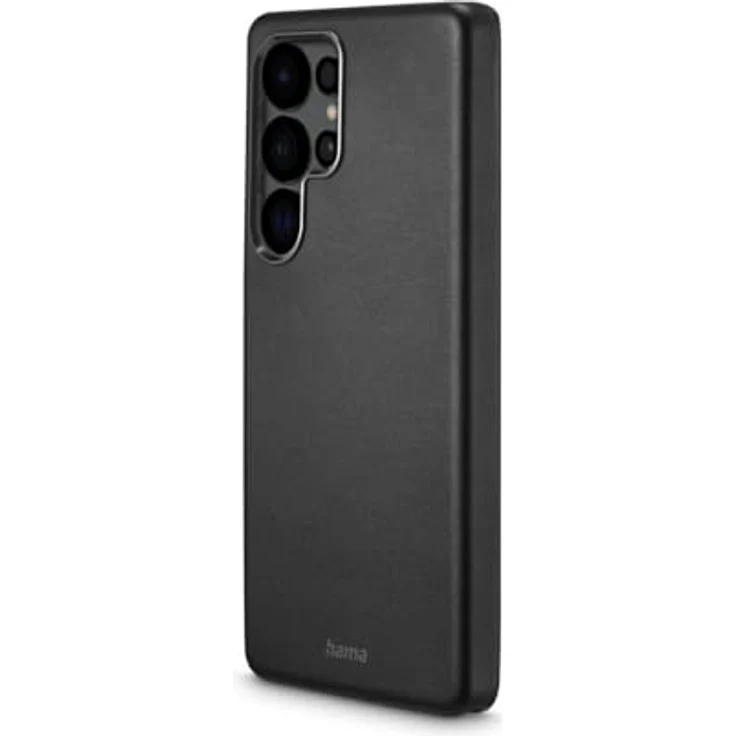 Hama Schutzhülle für Samsung Galaxy S25 Ultra Premium [Schutzhülle aus Kunstleder] [Schutzhülle aus recycelten Materialien] – Schwarz – Bild 9