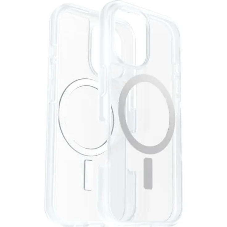 OtterBox Schutzhülle für iPhone 16 Prefix-Serie, transparent - Ultradünn, MagSafe-Hülle, Militärstandard getestet, recycelte Materialien